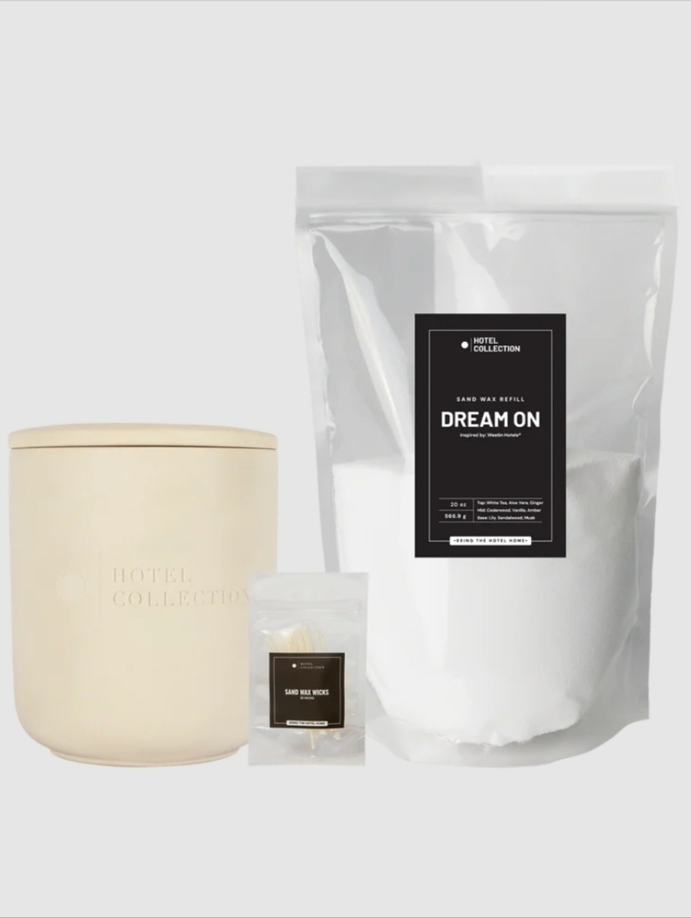 Hotel Collection 'Dream On' Petite Ceramic Sand Wax Candle